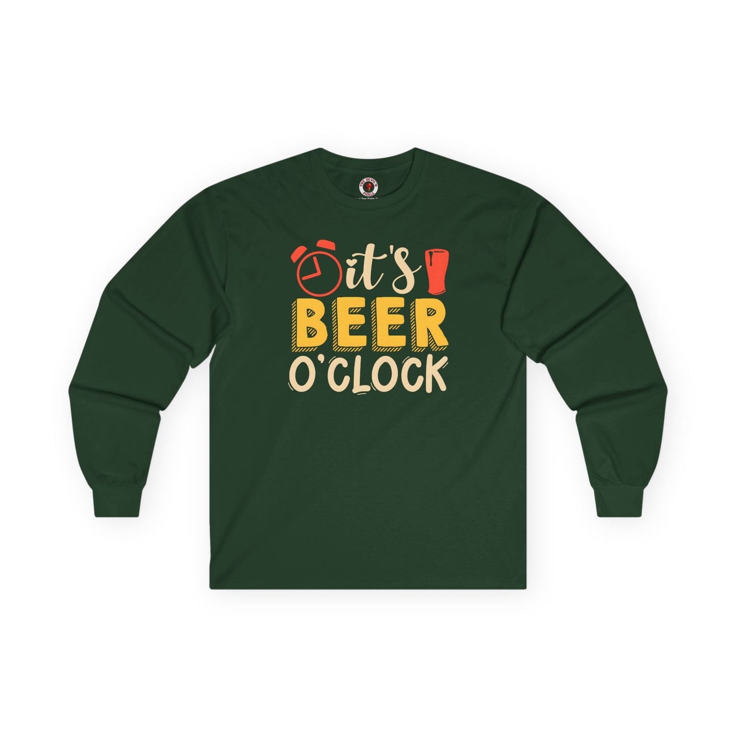 It's Beer O'clock Long Sleeve Tee The Devil's Pickle