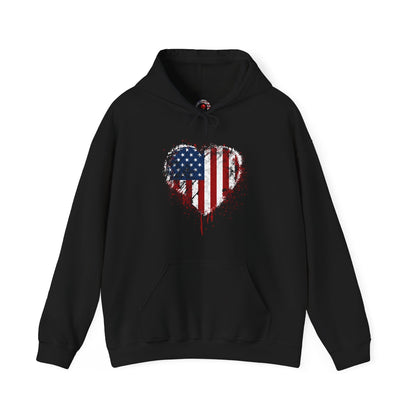 American Heart Hooded Sweatshirt The Devil's Pickle