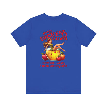 Hard Dickens Cider Front/Back T-Shirt The Devil's Pickle