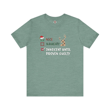 Innocent Until Proven Guilty T-Shirt The Devil's Pickle