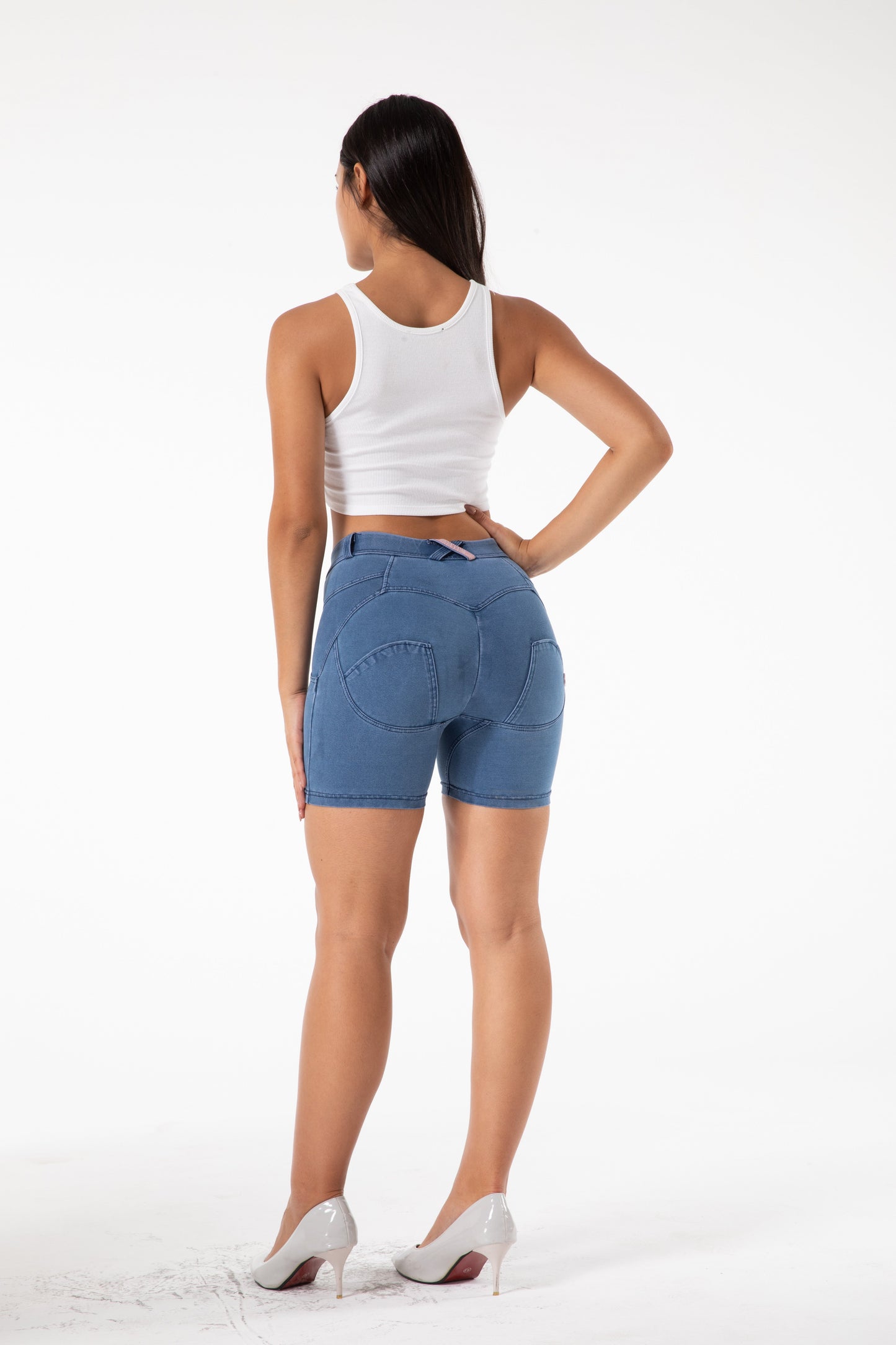 Scrunch Bum Lift Ladies Gym Shorts – Push-Up Compression Fit FitiqueFit