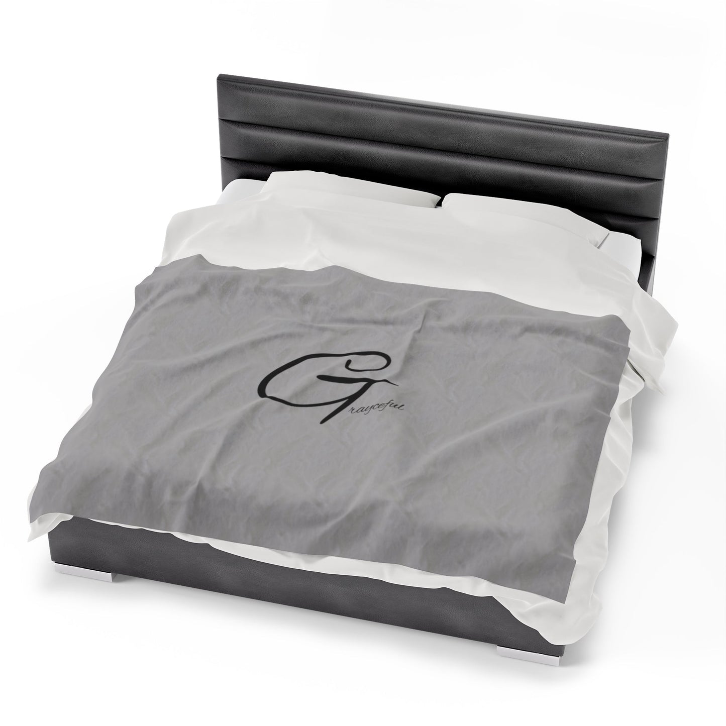 Velveteen Plush Blanket Grayceful LLC