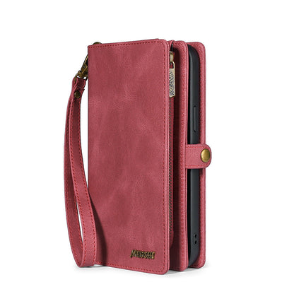 iPhone13pro Phone Leather Case For Samsung S22ultra Diagonal Mobile Phone Protective Case