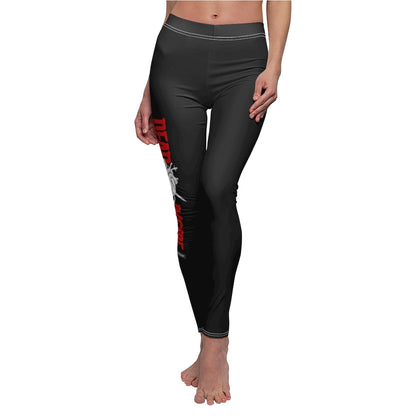 Dead Inside Leggings Black