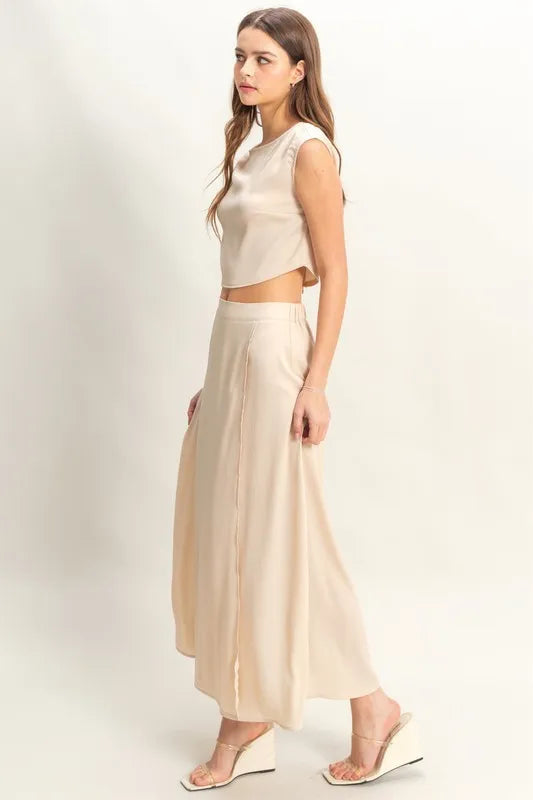 HYFVE Sleeveless Top and Maxi Skirt Set West2East Surf