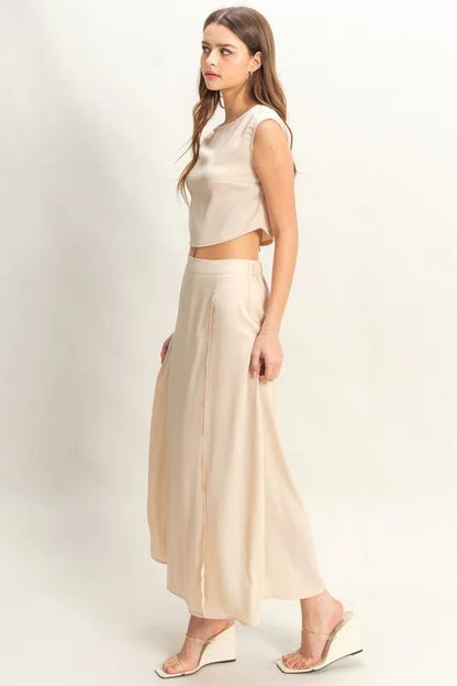 HYFVE Sleeveless Top and Maxi Skirt Set West2East Surf