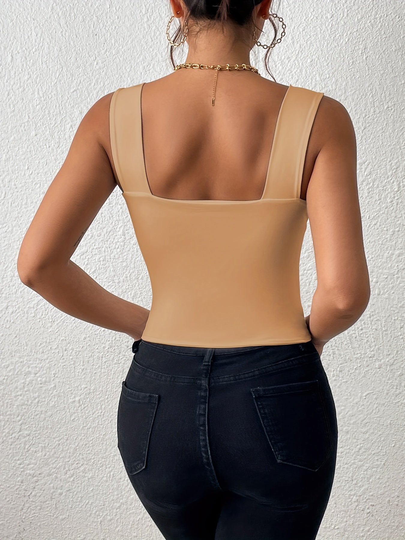 European And American Sexy Chest-Revealing Waist-Cinching Camisole NovaCart