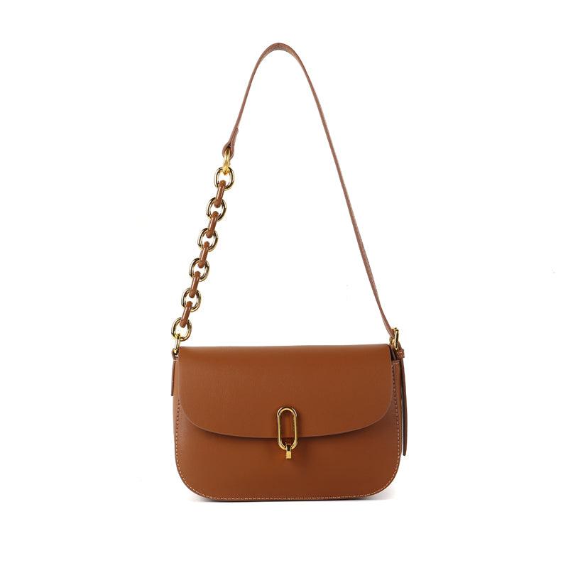 Luxury Retro Cowgirl Saddle Bag | Genuine Leather Brown Handbag Country in My Heart