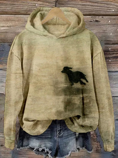 Women’s 3D Digital Print Hoodie – Casual Graphic Sweatshirt FitiqueFit