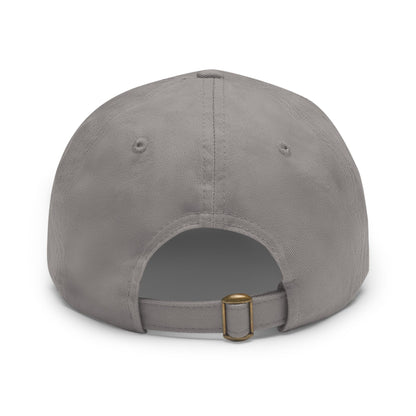 Hat with Leather Patch (Round) Grayceful LLC
