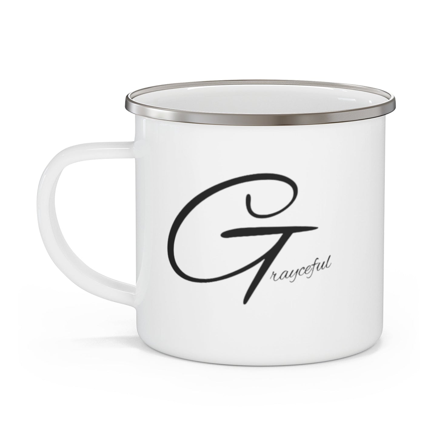 Enamel Camping Mug Grayceful LLC
