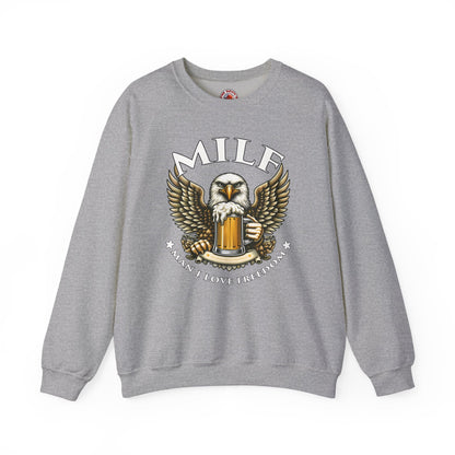 Man I Love Freedom Crewneck Sweatshirt The Devil's Pickle
