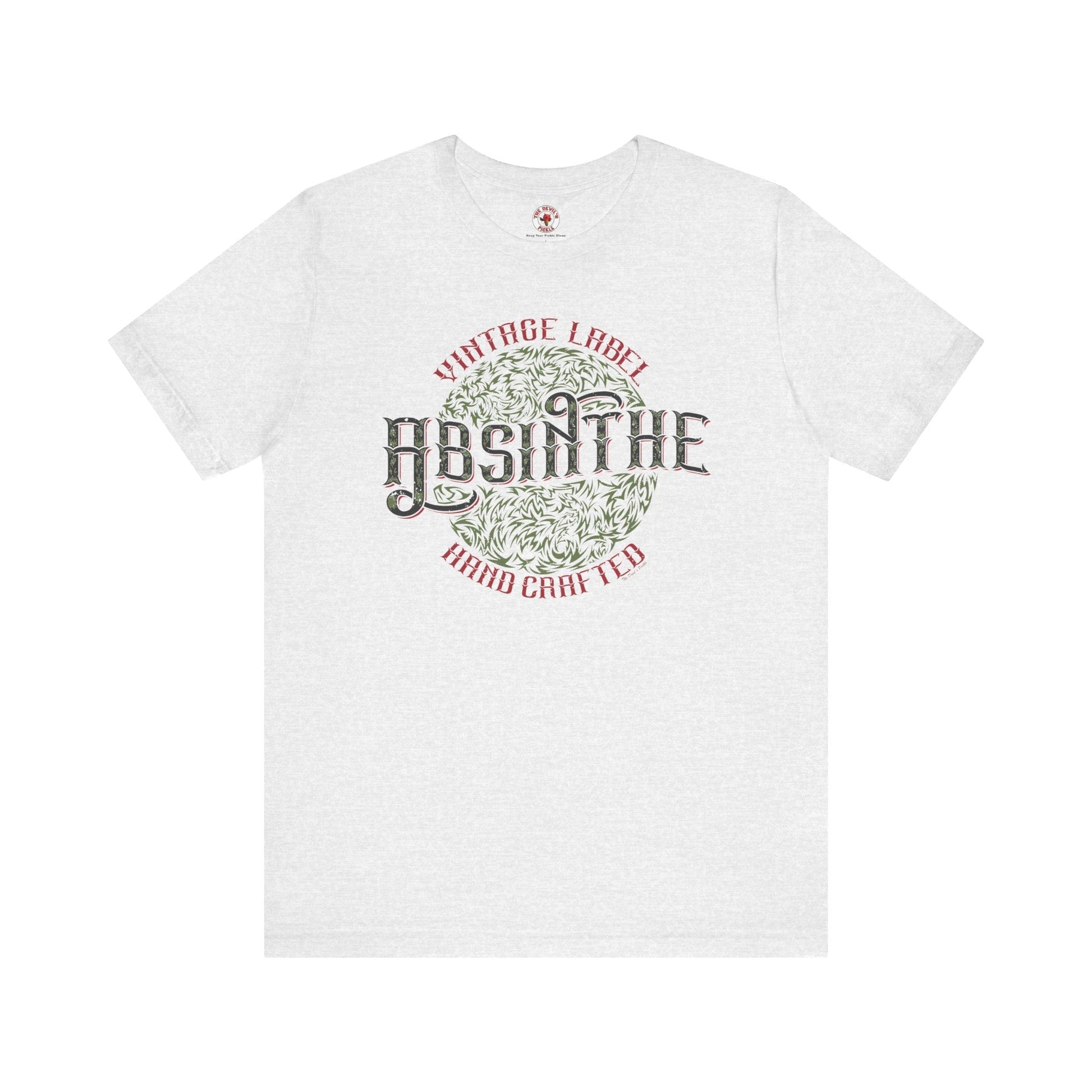 Vintage Label Absinthe T-Shirt The Devil's Pickle