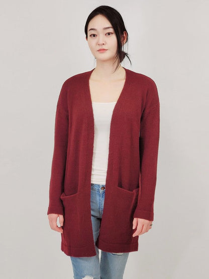 Cozy Elastic Loose Fit  Sweater Cardigan w/Pockets Shop Style & More | Fresh Looks, Everyday Deals & Free Shipping
