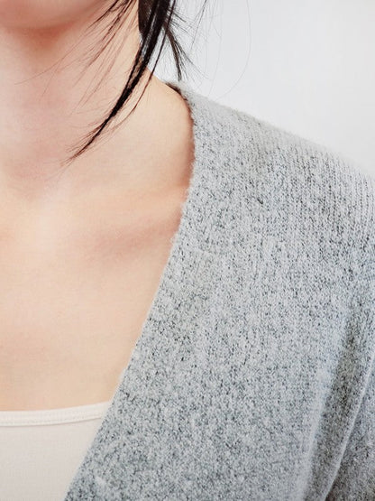 Cozy Elastic Loose Fit  Sweater Cardigan w/Pockets Shop Style & More | Fresh Looks, Everyday Deals & Free Shipping