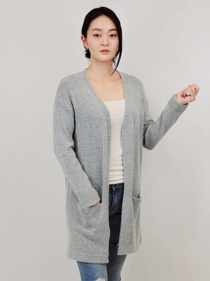 Cozy Elastic Loose Fit  Sweater Cardigan w/Pockets Shop Style & More | Fresh Looks, Everyday Deals & Free Shipping