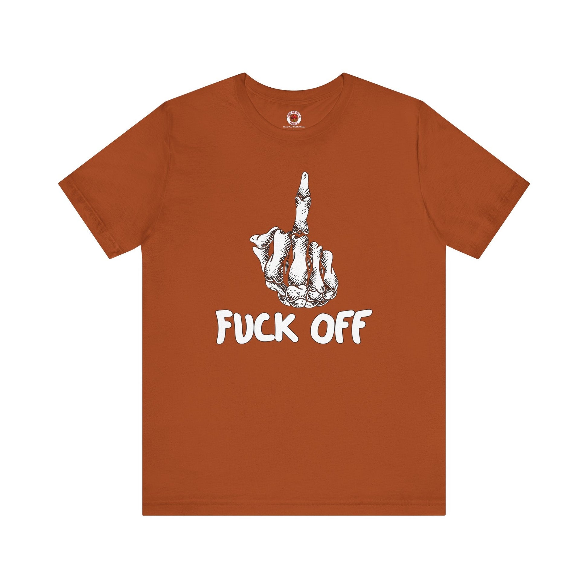 Fuck Off Finger T-Shirt The Devil's Pickle