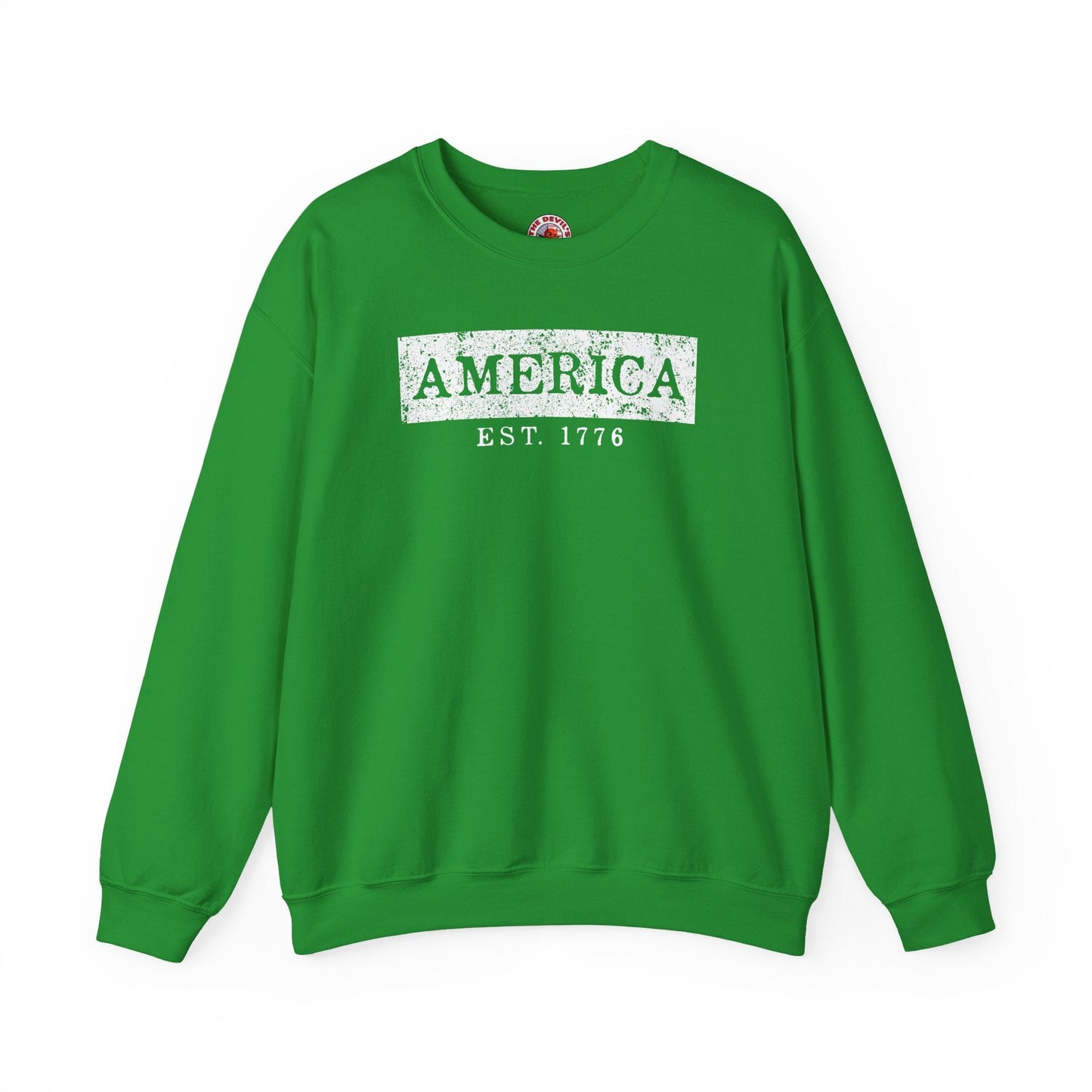 America Est. 1776 Crewneck Sweatshirt The Devil's Pickle