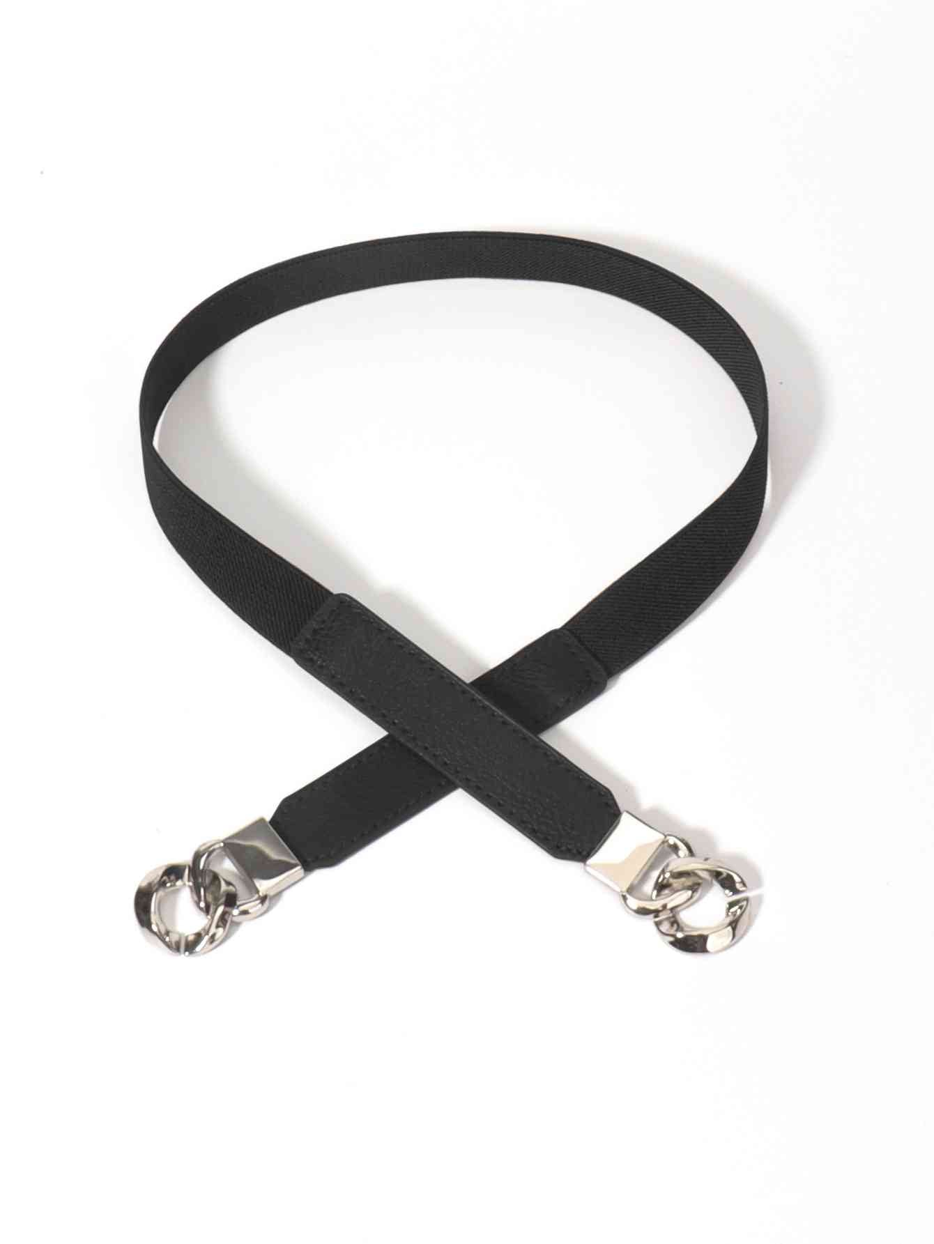 ElegantStyle Zinc Alloy Buckle Elastic PU Belt – Versatile and Stylish Accessory See size chart under “more details” The Fashion Celestial