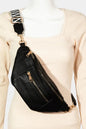 Fame PU Leather Crossbody Bag with Removable Strap West2East Surf