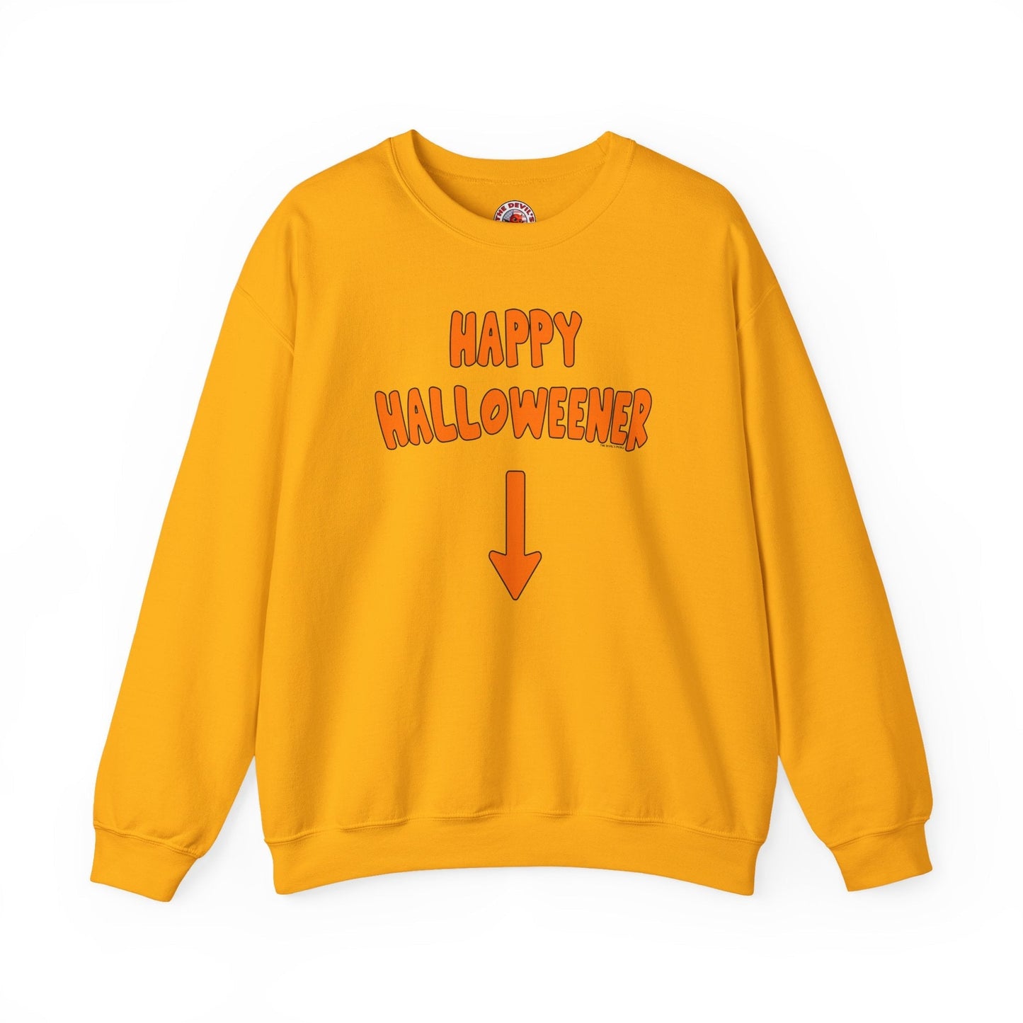 Happy Halloweener Crewneck Sweatshirt The Devil's Pickle