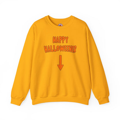 Happy Halloweener Crewneck Sweatshirt The Devil's Pickle