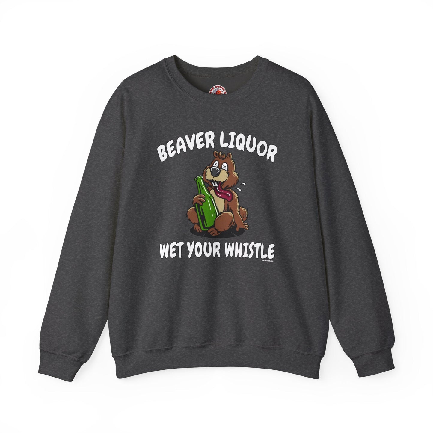 Beaver Liquor Crewneck Sweatshirt The Devil's Pickle