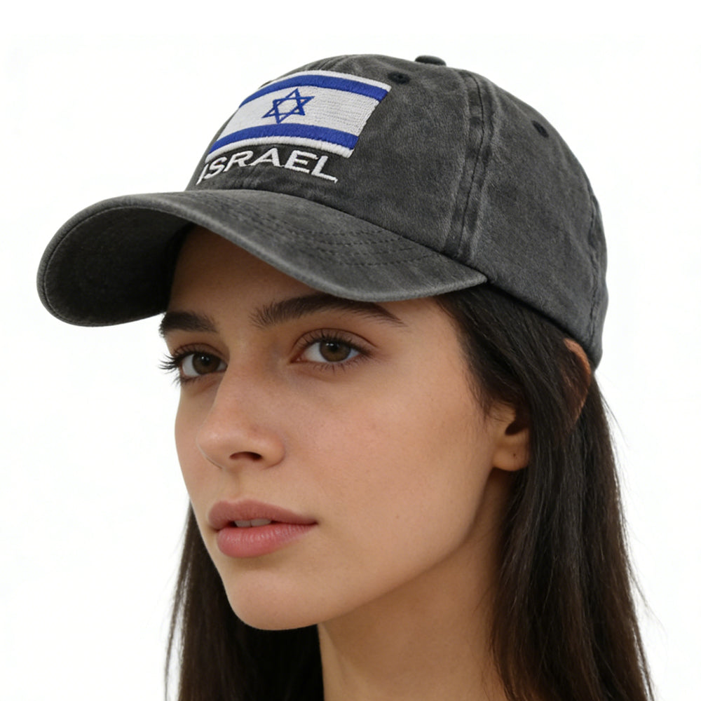 Israel Flag Adjustable Baseball Cap FitiqueFit