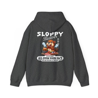 Sloppy Beaver BBQ Back Hooded Sweatshirt The Devil's Pickle