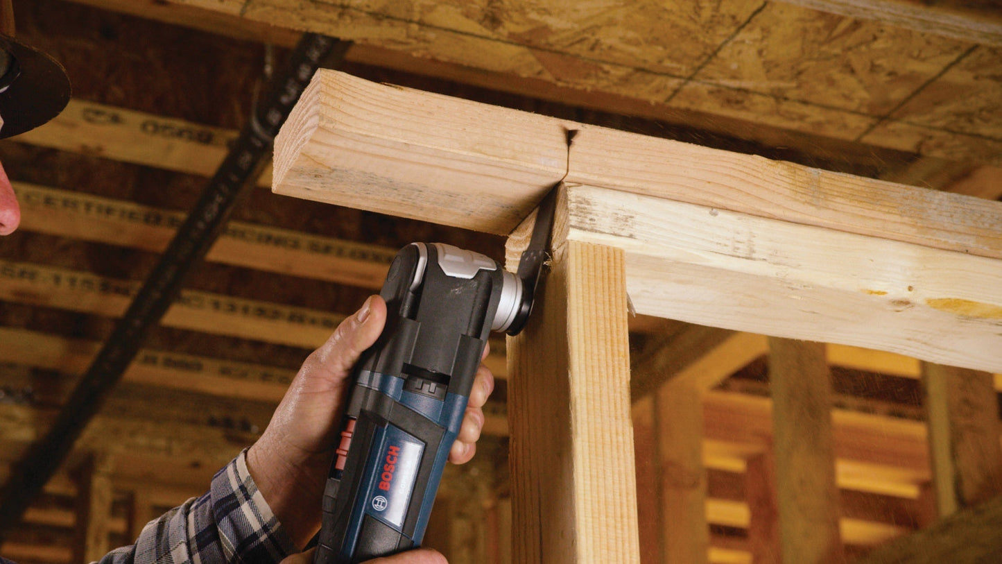 BOSCH OSM200F 2 In. StarlockMax® Oscillating Multi Tool Bi-Metal Plunge Cut Blade VM Hardware