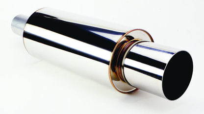 HKS Universal SS Hi-Power Muffler (120mm Tip / 75mm Piping) FR SPORT