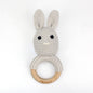 Carving Name Baby Soothing Bell Newborn Gift Bath Gift Knitted Cartoon Doll