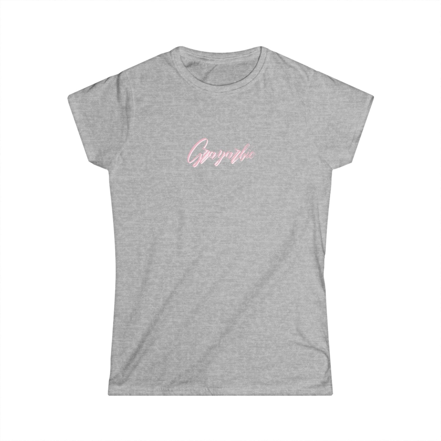 Women's Softstyle Tee "Grayarbie" Grayceful LLC