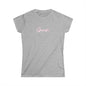 Women's Softstyle Tee "Grayarbie" Grayceful LLC