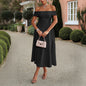 Elegant Tube Top Off-shoulder Dress Dress Grayceful LLC