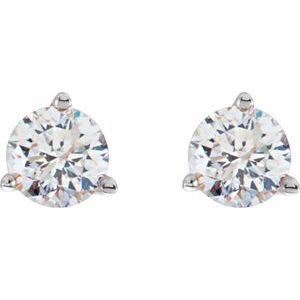 Platinum 1/4 CTW Natural Diamond Stud Earrings Ethereal Legacy Boutiques