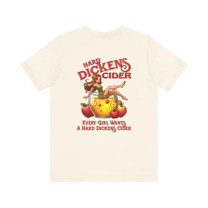 Hard Dickens Cider Front/Back T-Shirt The Devil's Pickle