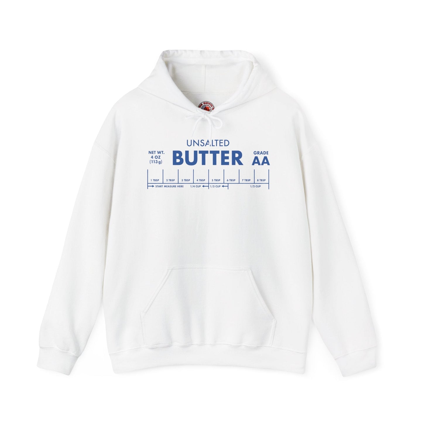 Unsalted Butter Hooded Sweatshirt The Devil's Pickle