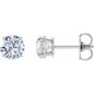 14K White 3 CTW Lab-Grown Diamond Earrings Ethereal Legacy Boutiques