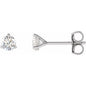 14K White 1/3 CTW Lab-Grown Diamond Stud Earrings Ethereal Legacy Boutiques
