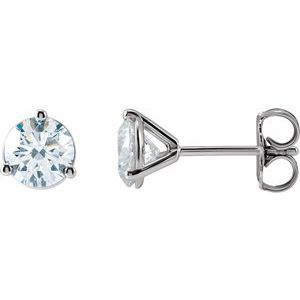 14K White 1 1/5 CTW Lab-Grown Diamond Stud Earrings Ethereal Legacy Boutiques