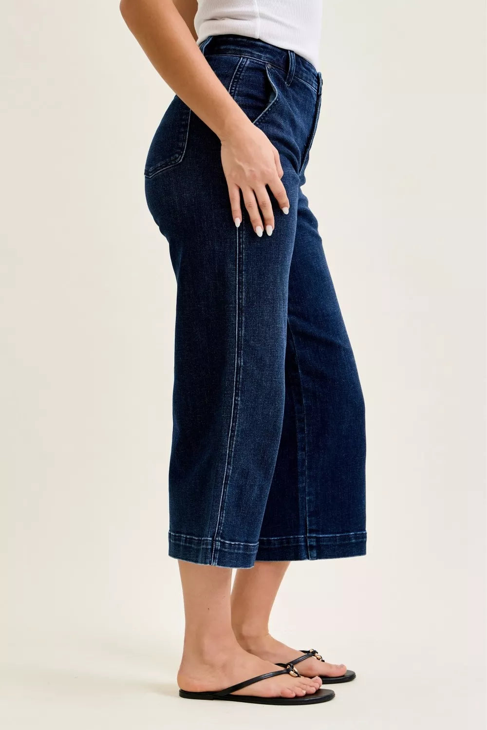 Judy Blue High Waist Ankle Wide Jeans New Era Fashion LLc