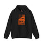 Pumpkin American Flag Hooded Sweatshirt The Devil's Pickle