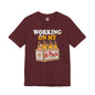 Working On My 6 Pack T-Shirt The Devil's Pickle