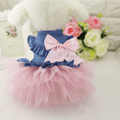 Cute Dog Dress with Mesh Design NovaCart