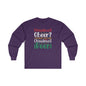 Christmas Cheer? I thought You Said Christmas Beer Long Sleeve Tee The Devil's Pickle