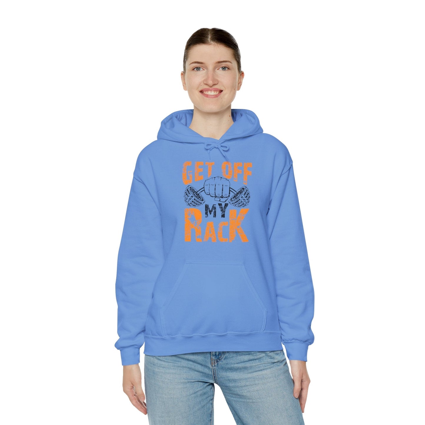 Get Off My Rack Hooded Sweatshirt The Devil's Pickle