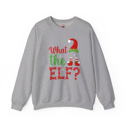 What The Elf Crewneck Sweatshirt The Devil's Pickle
