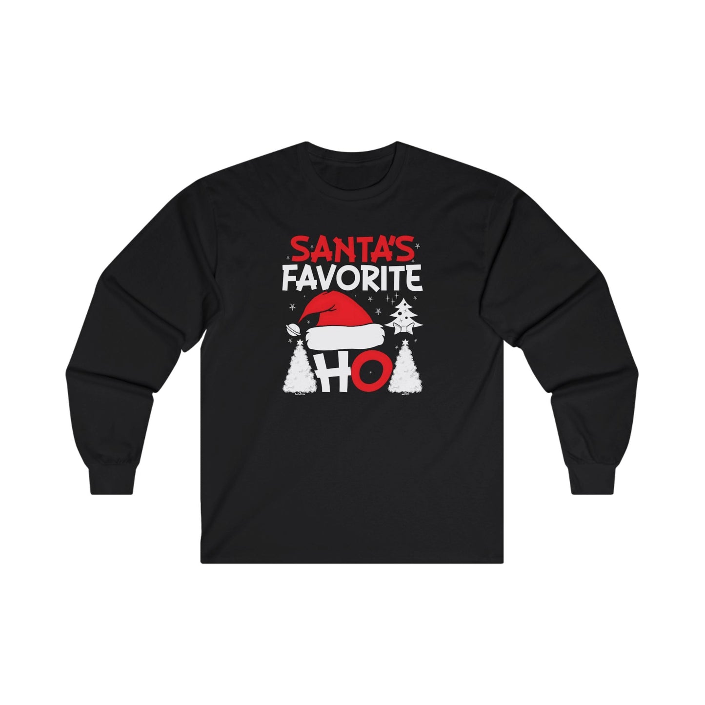 Santa's Favorite Ho Long Sleeve Tee The Devil's Pickle