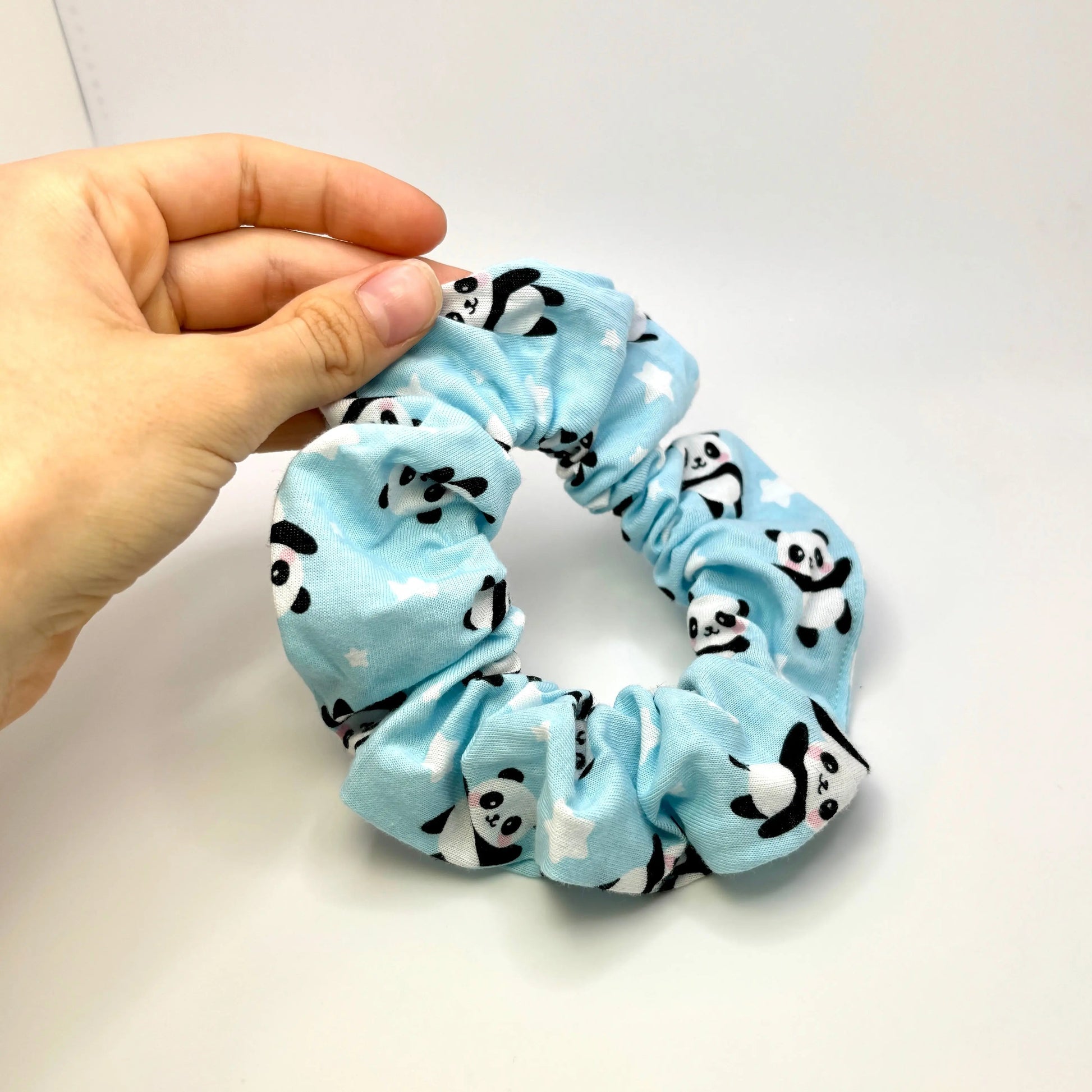 Mini Blue Panda Scrunchie Enchanted Scrunch